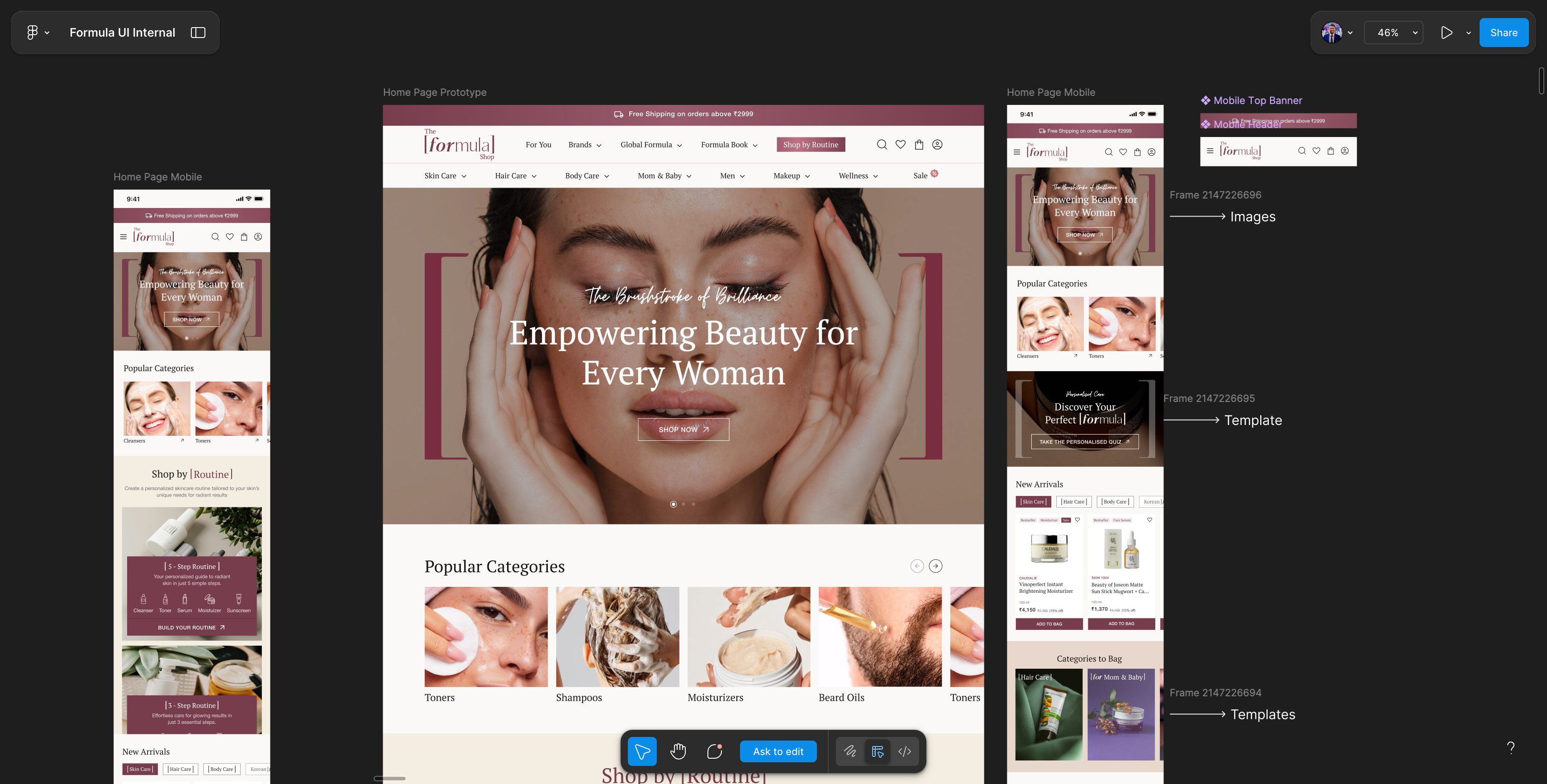 Figma to Live Comparison